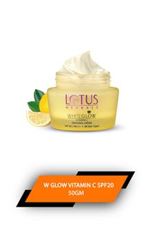 Lotus W Glow Vitamin C Spf20 50gm